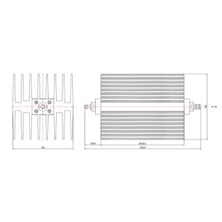 HS-XXdB 150W Fixed Attenuator With SMA Type (8G)_square_Web2